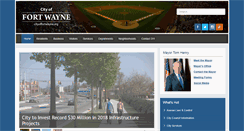 Desktop Screenshot of cityoffortwayne.org